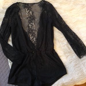 Sexy black romper!